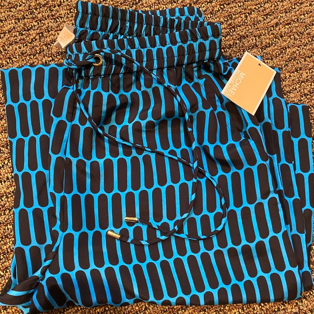 Michael Kors Summer Blue Pool Pants